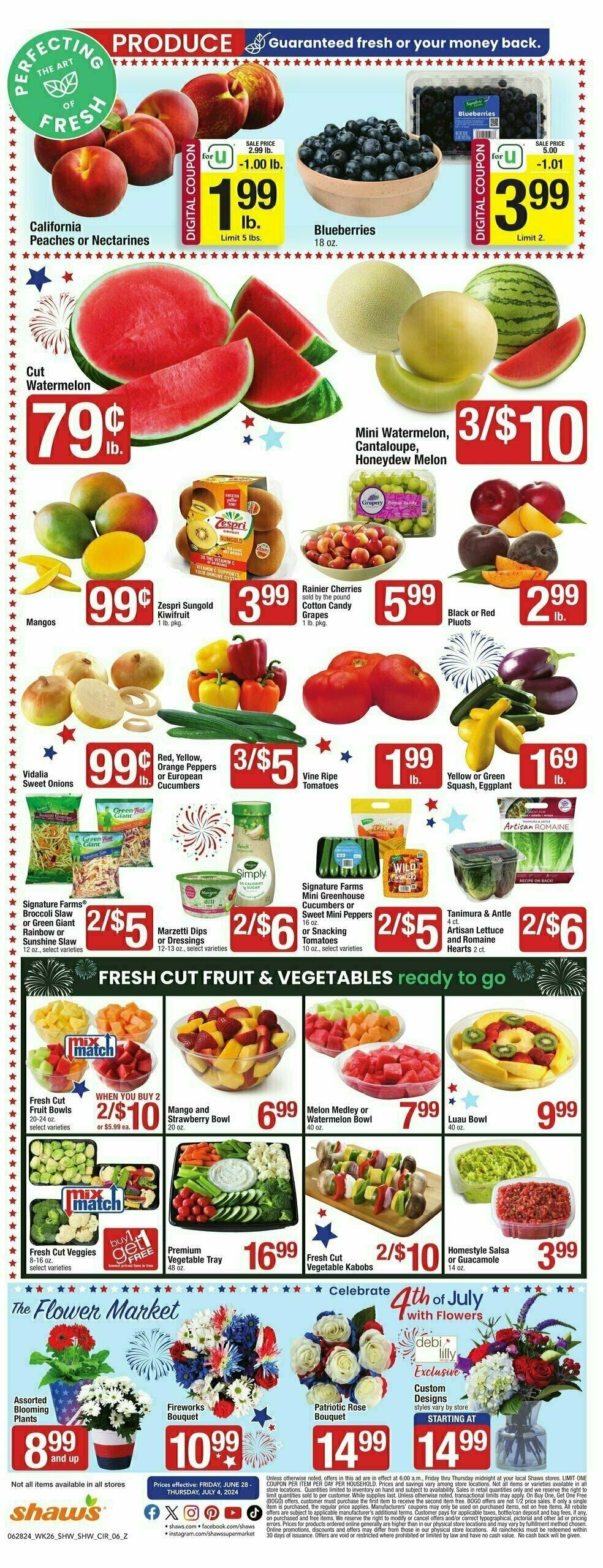 Shaw's Weekly Ad from June 28