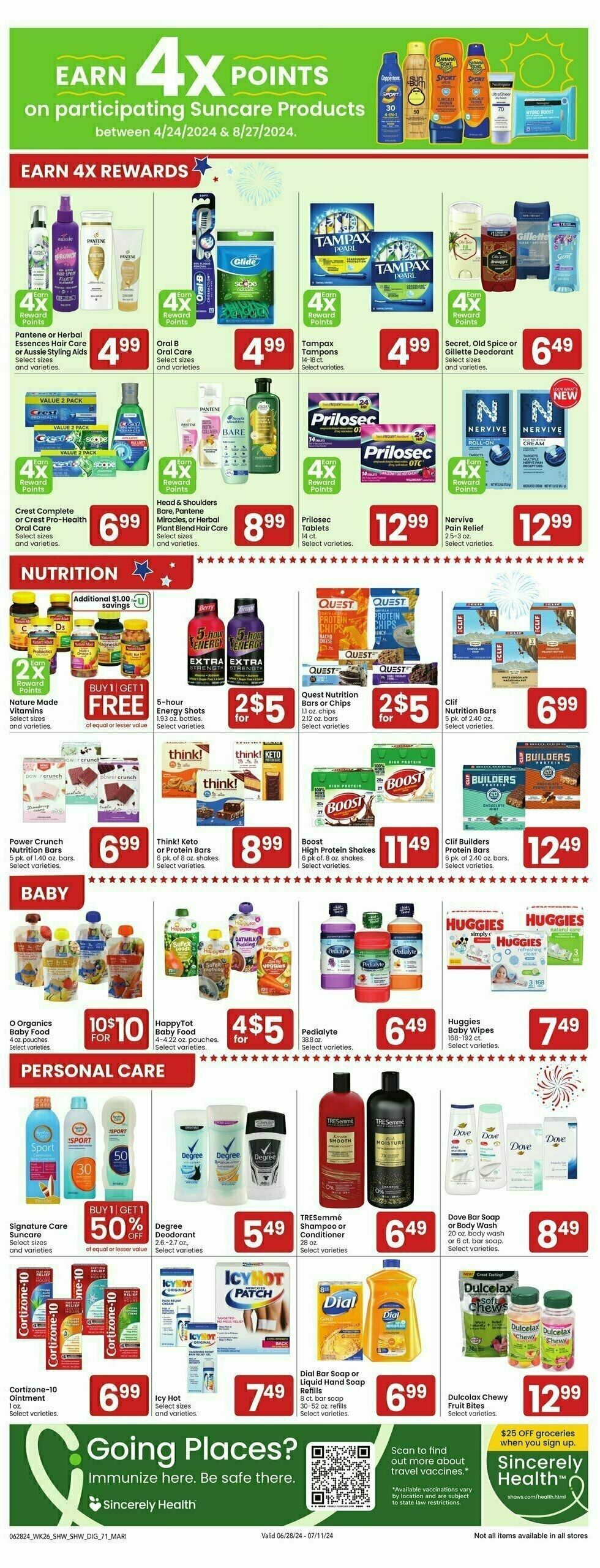 Shaw's Weekly Ad from June 28