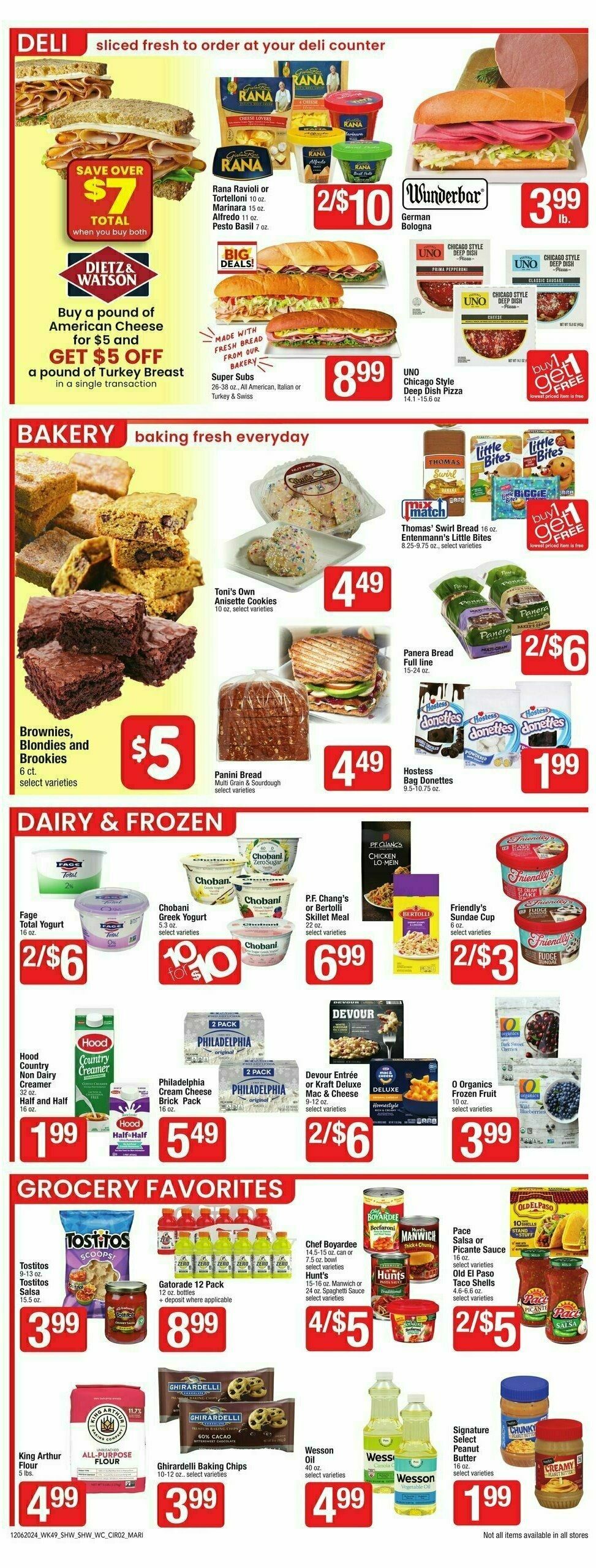 Shaw's Weekly Ad from December 6