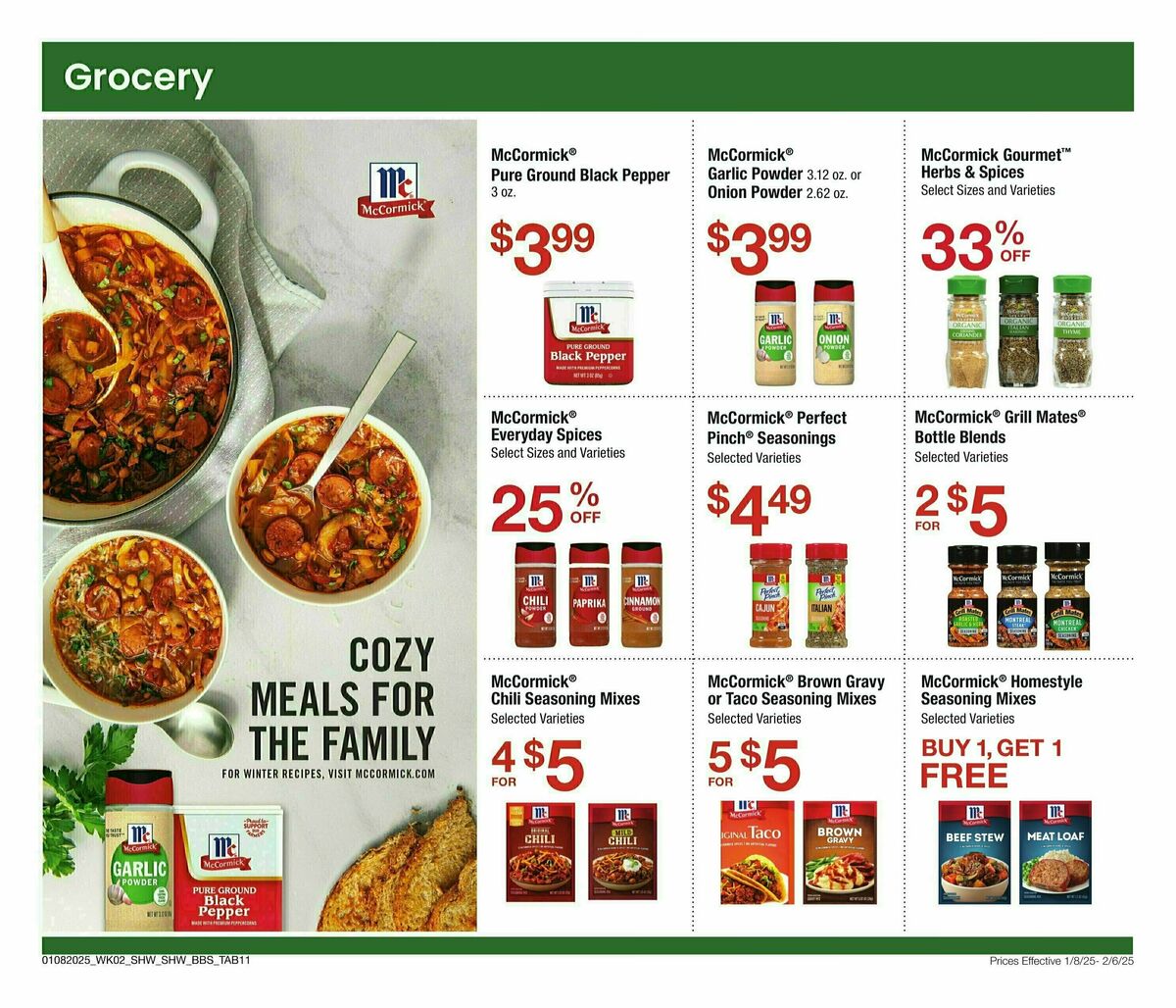 Shaw's Big Book of Savings Weekly Ad from January 8
