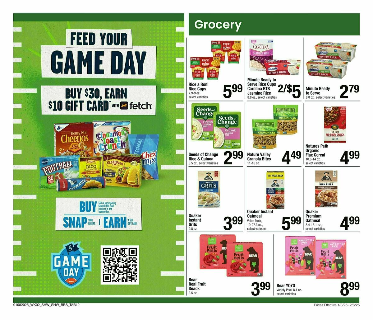 Shaw's Big Book of Savings Weekly Ad from January 8