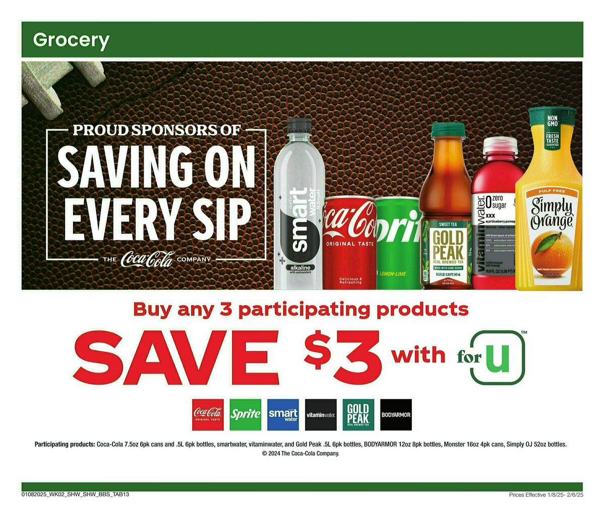 Shaw's Big Book of Savings Weekly Ad from January 8