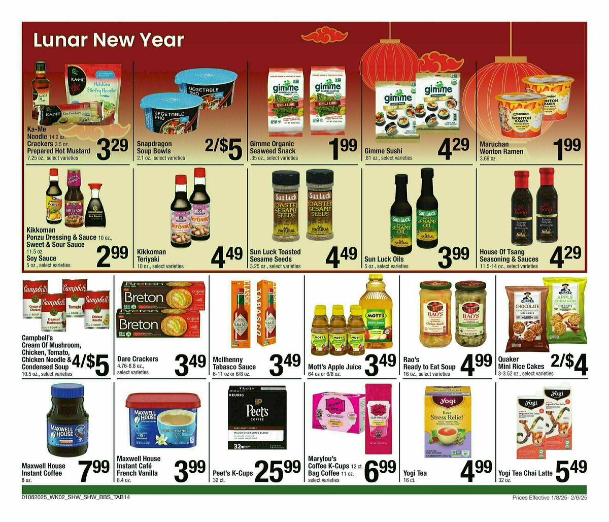 Shaw's Big Book of Savings Weekly Ad from January 8