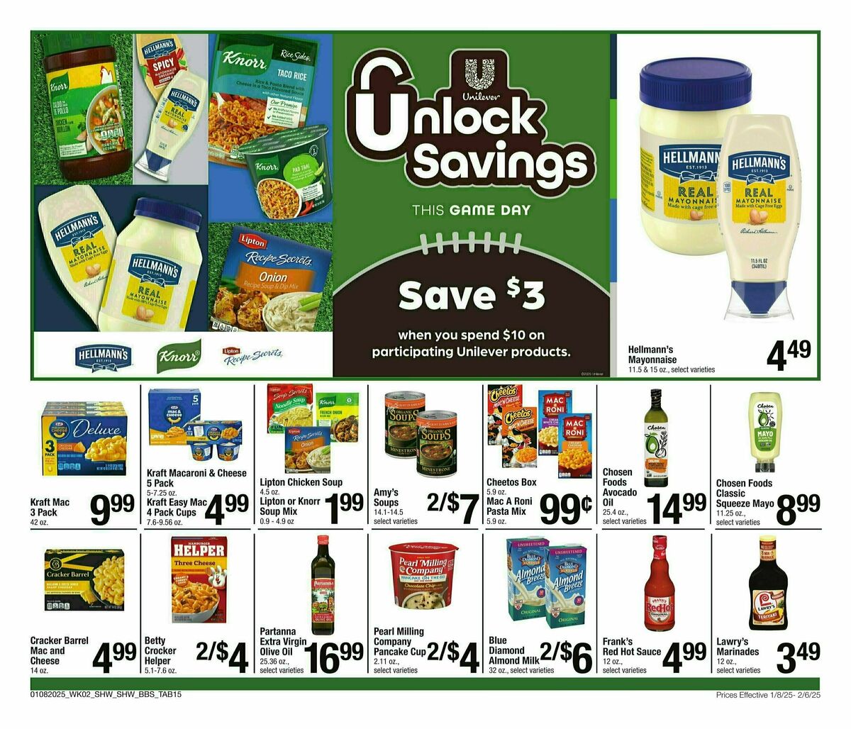 Shaw's Big Book of Savings Weekly Ad from January 8