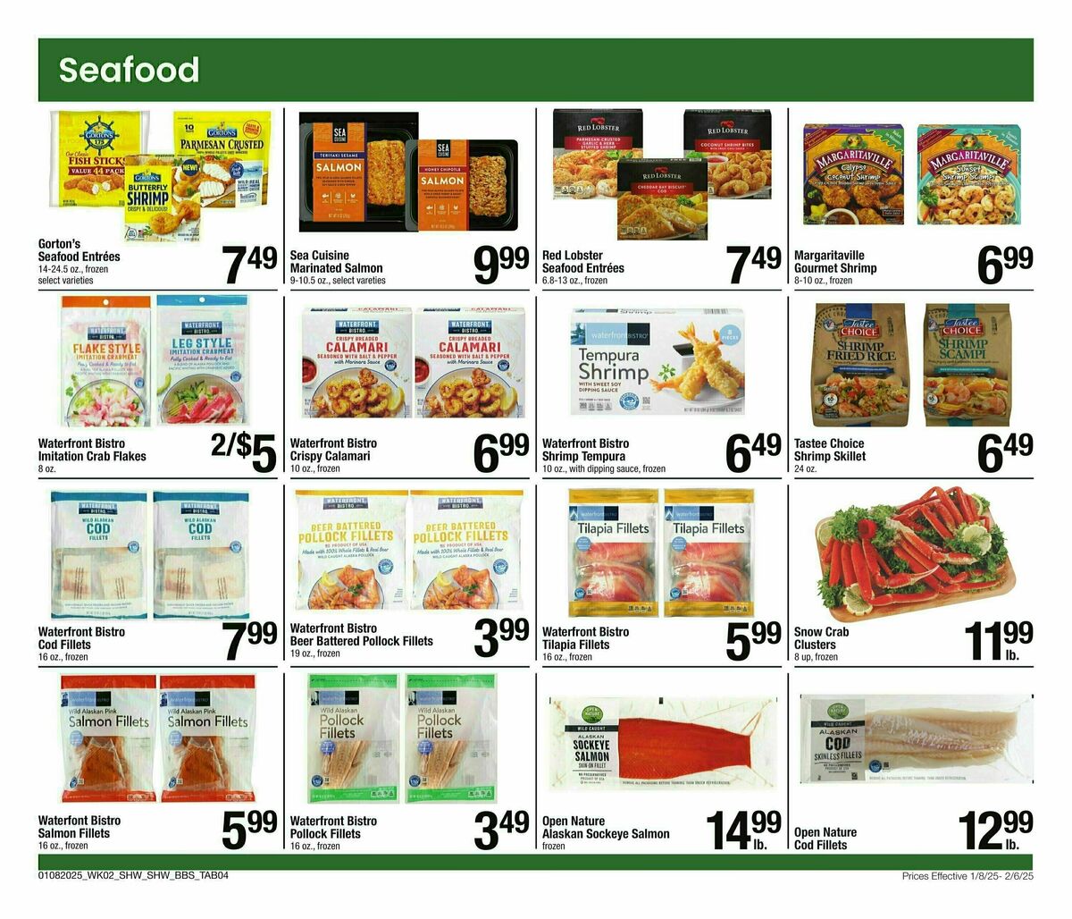 Shaw's Big Book of Savings Weekly Ad from January 8