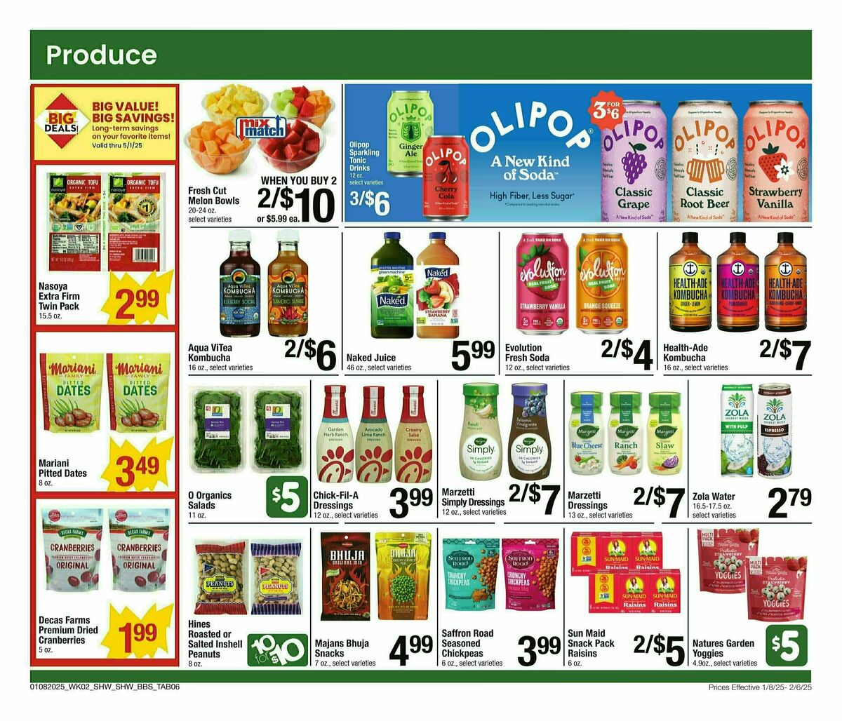 Shaw's Big Book of Savings Weekly Ad from January 8