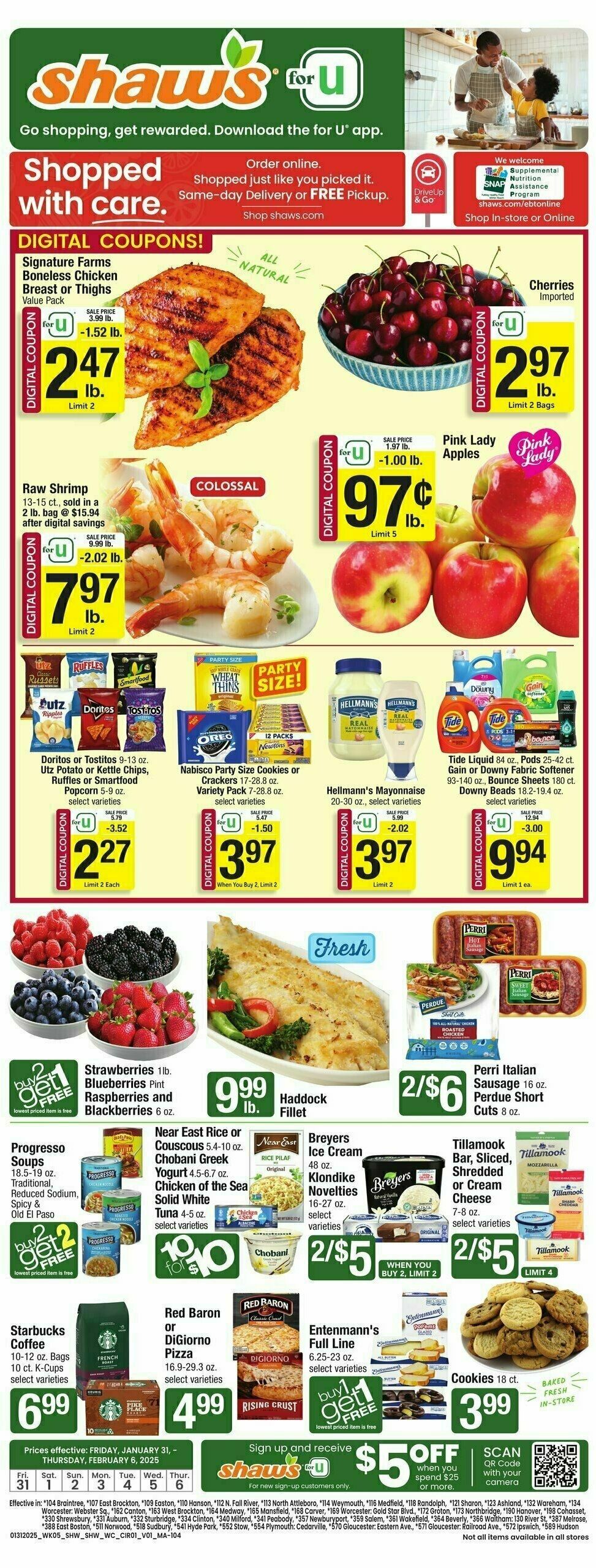 Shaw's Weekly Ad from January 31