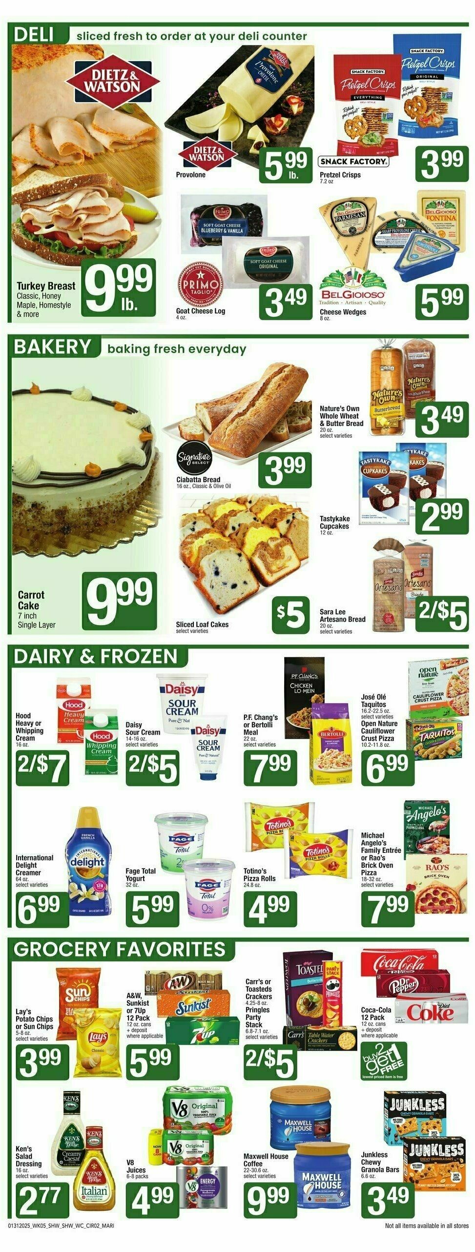 Shaw's Weekly Ad from January 31
