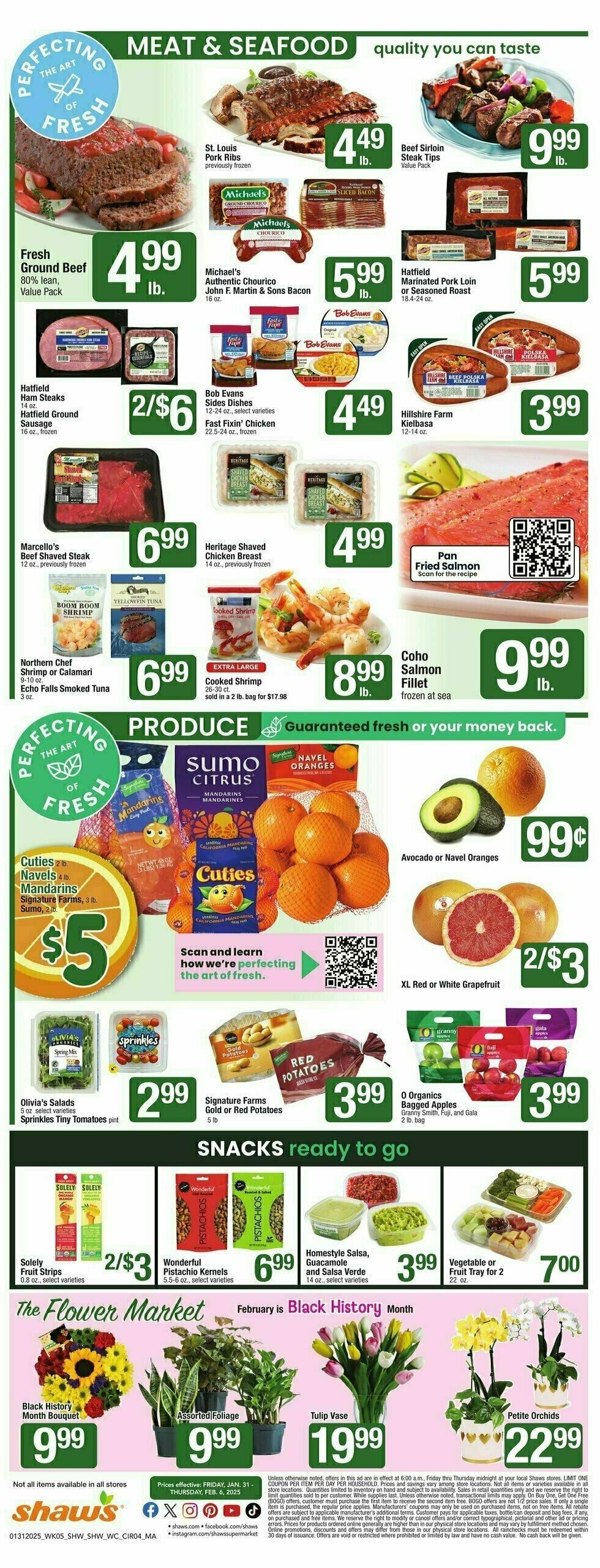 Shaw's Weekly Ad from January 31