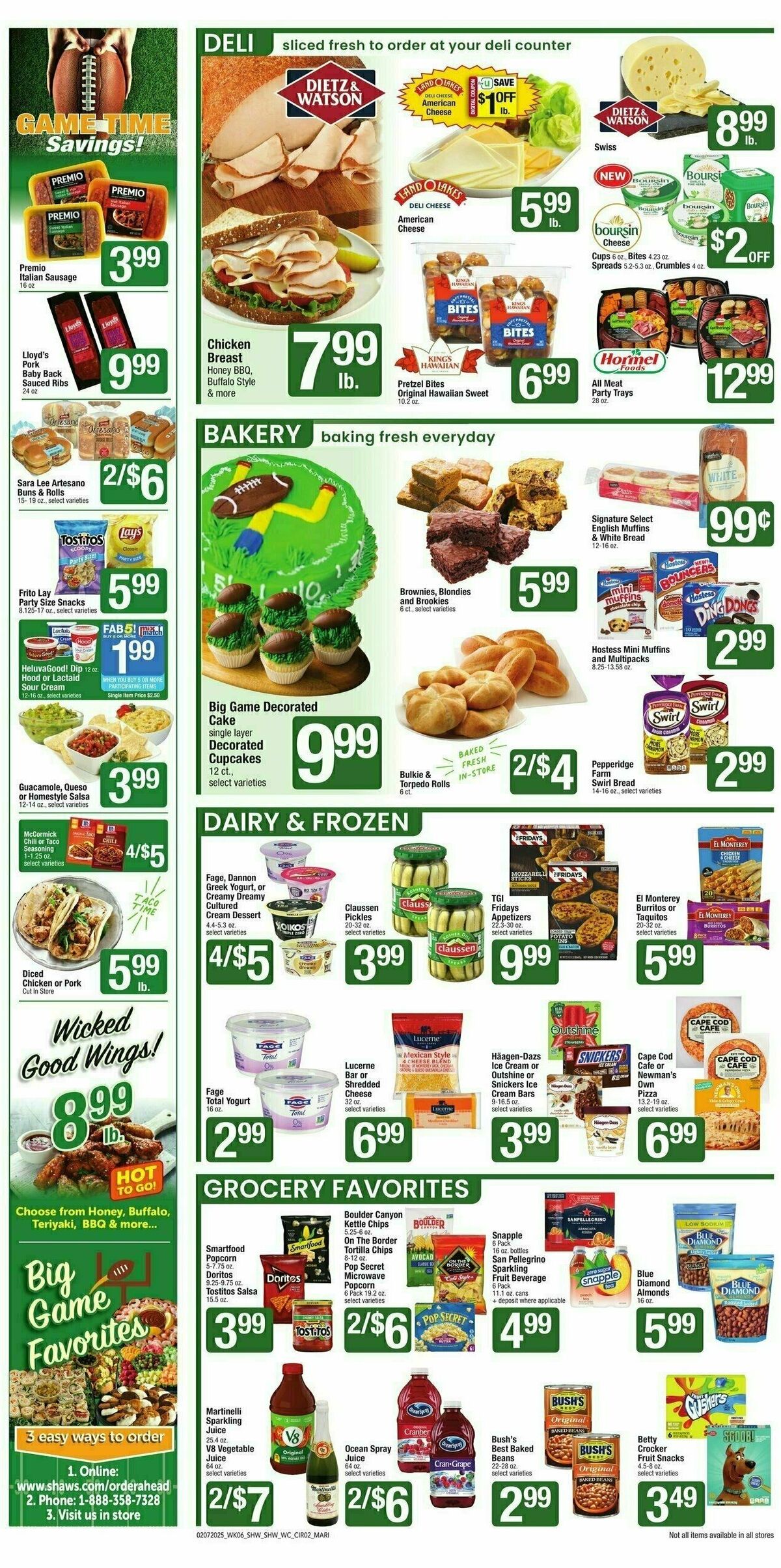 Shaw's Weekly Ad from February 7