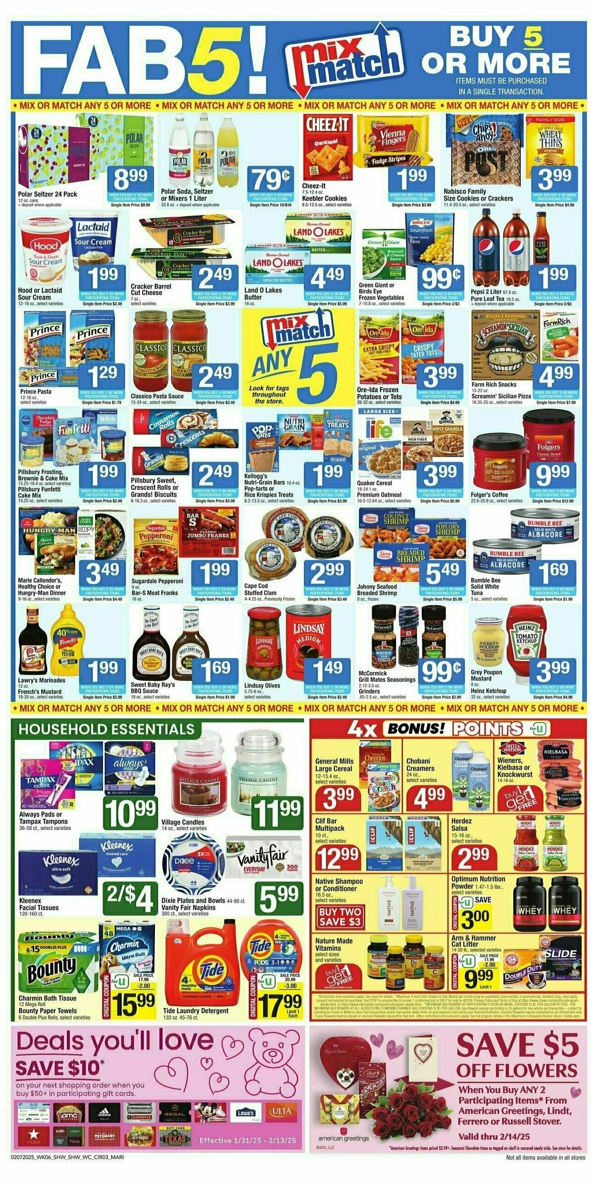 Shaw's Weekly Ad from February 7