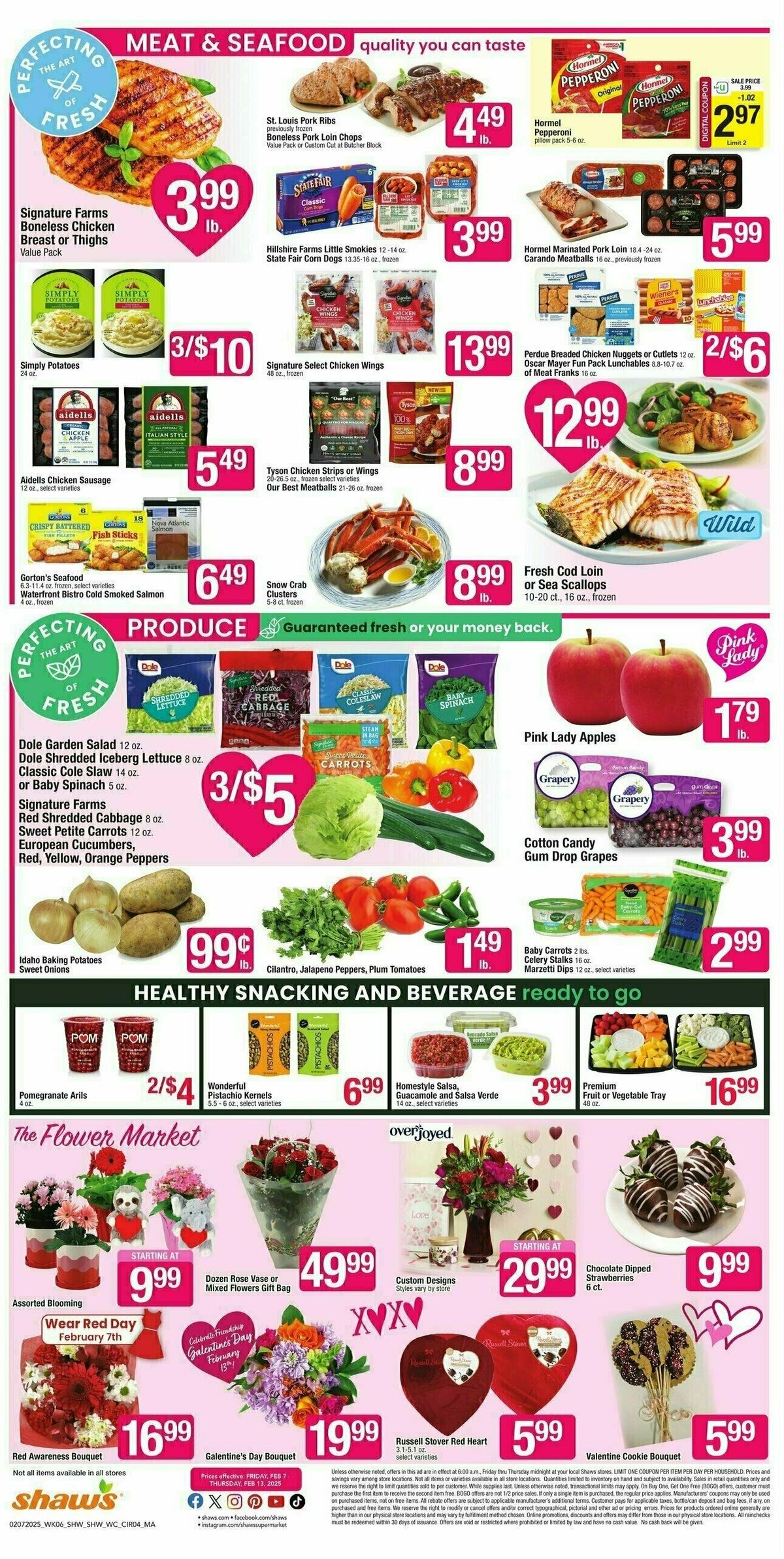 Shaw's Weekly Ad from February 7