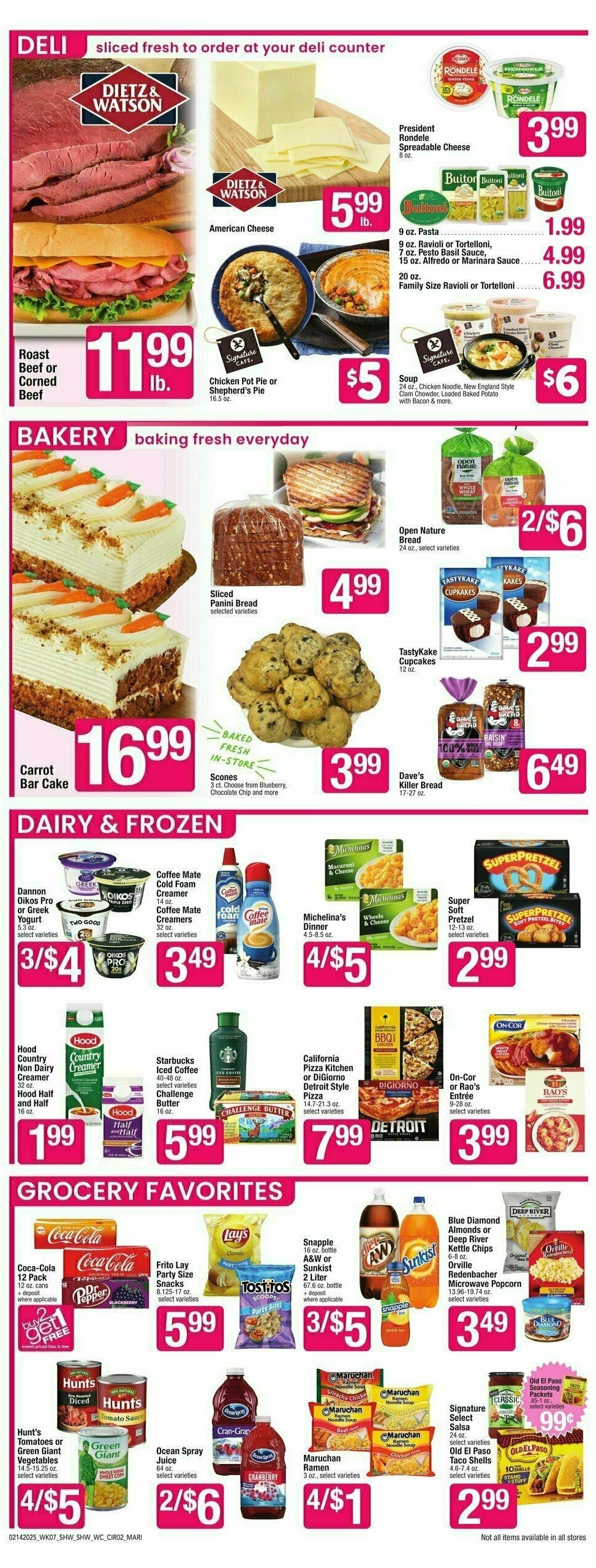 Shaw's Weekly Ad from February 14