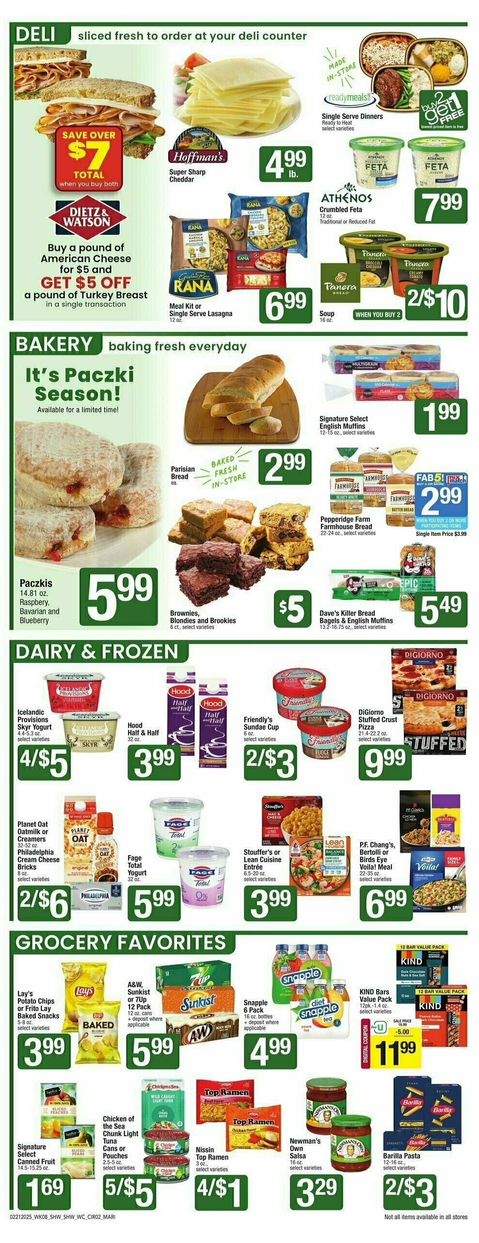Shaw's Weekly Ad from February 21