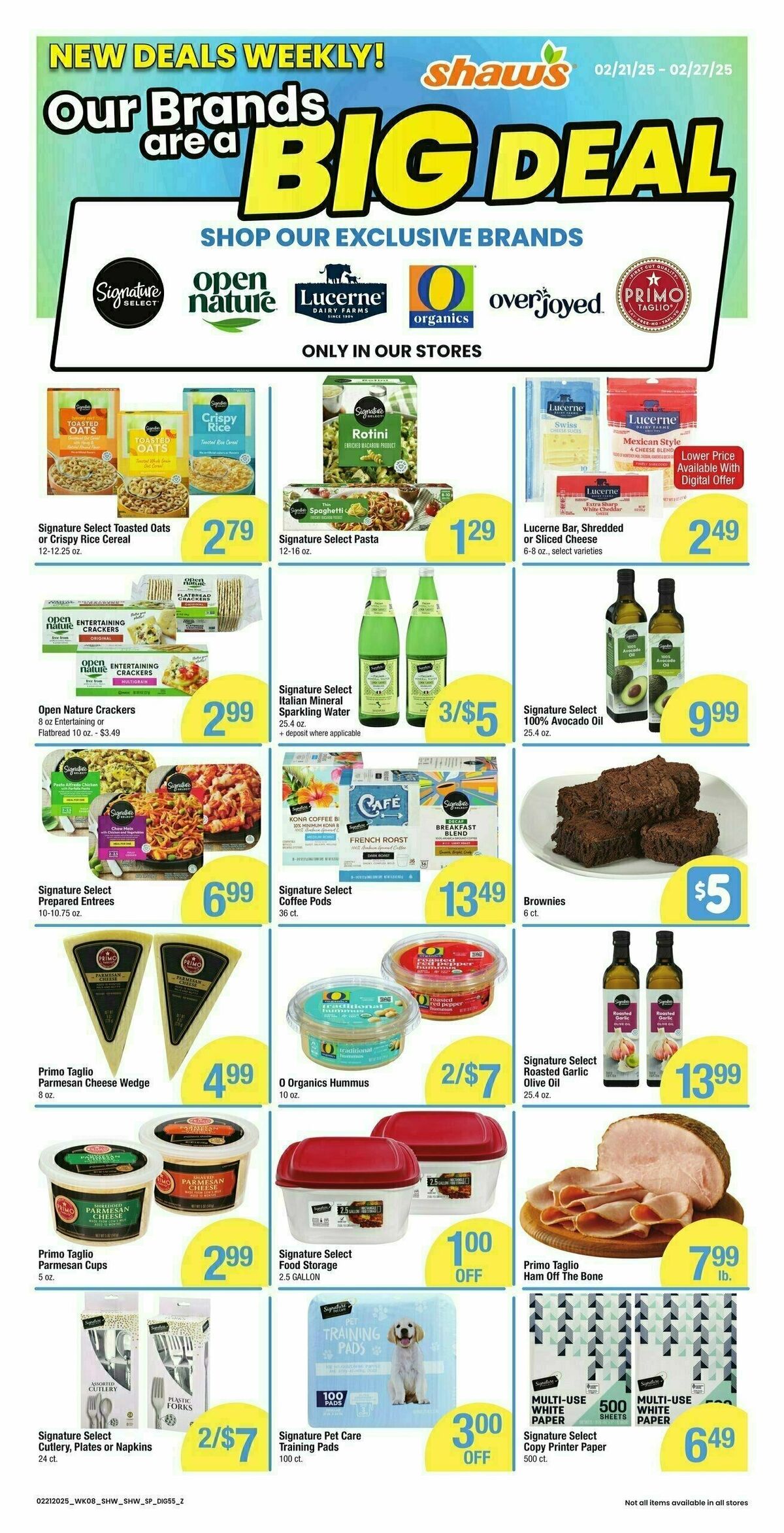 Shaw's Weekly Ad from February 21