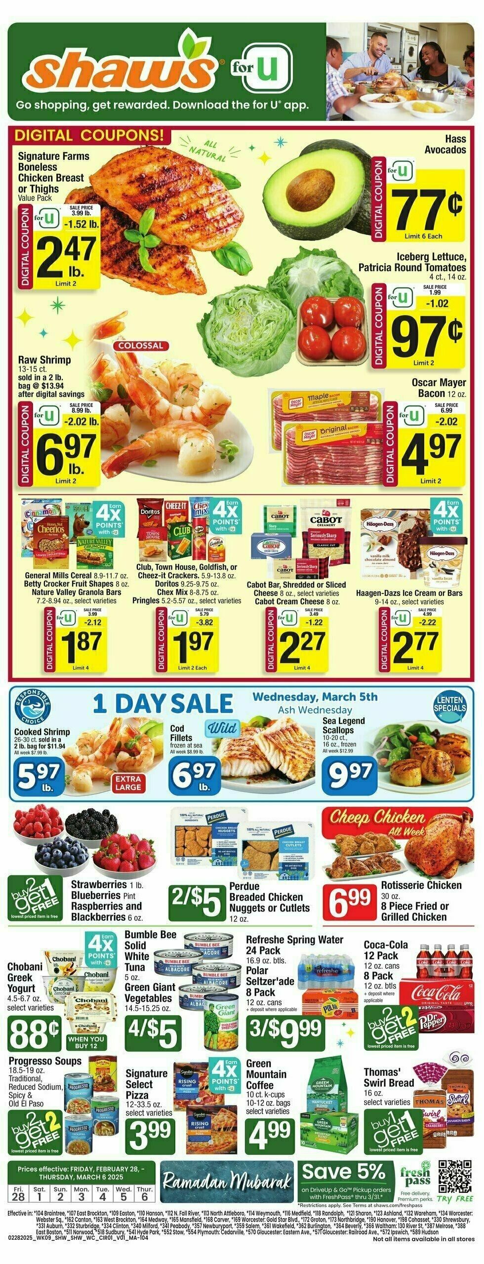 Shaw's Weekly Ad from February 28