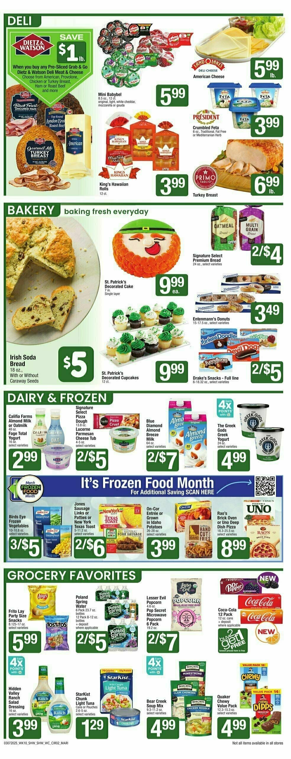 Shaw's Weekly Ad from March 7