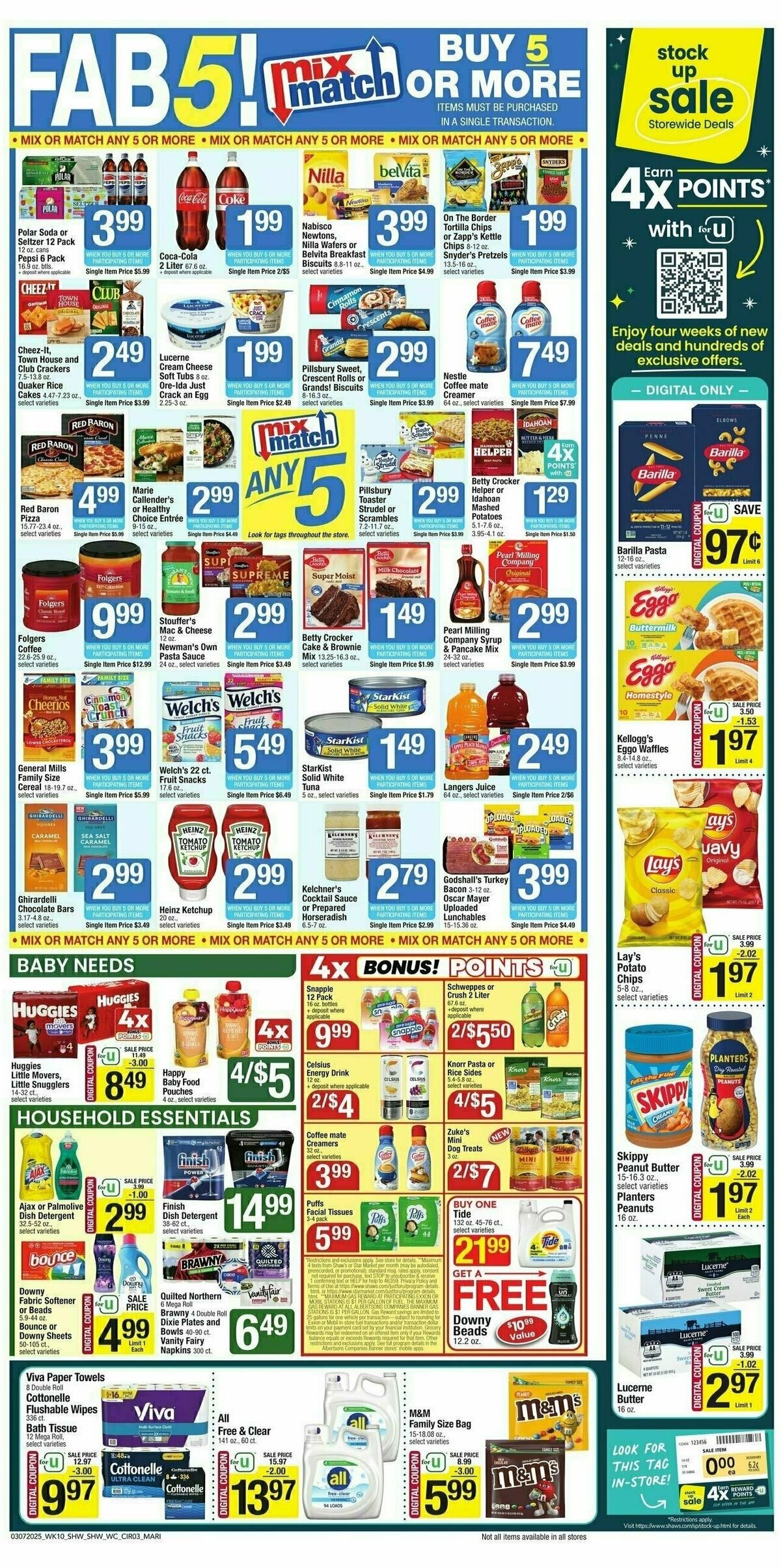Shaw's Weekly Ad from March 7