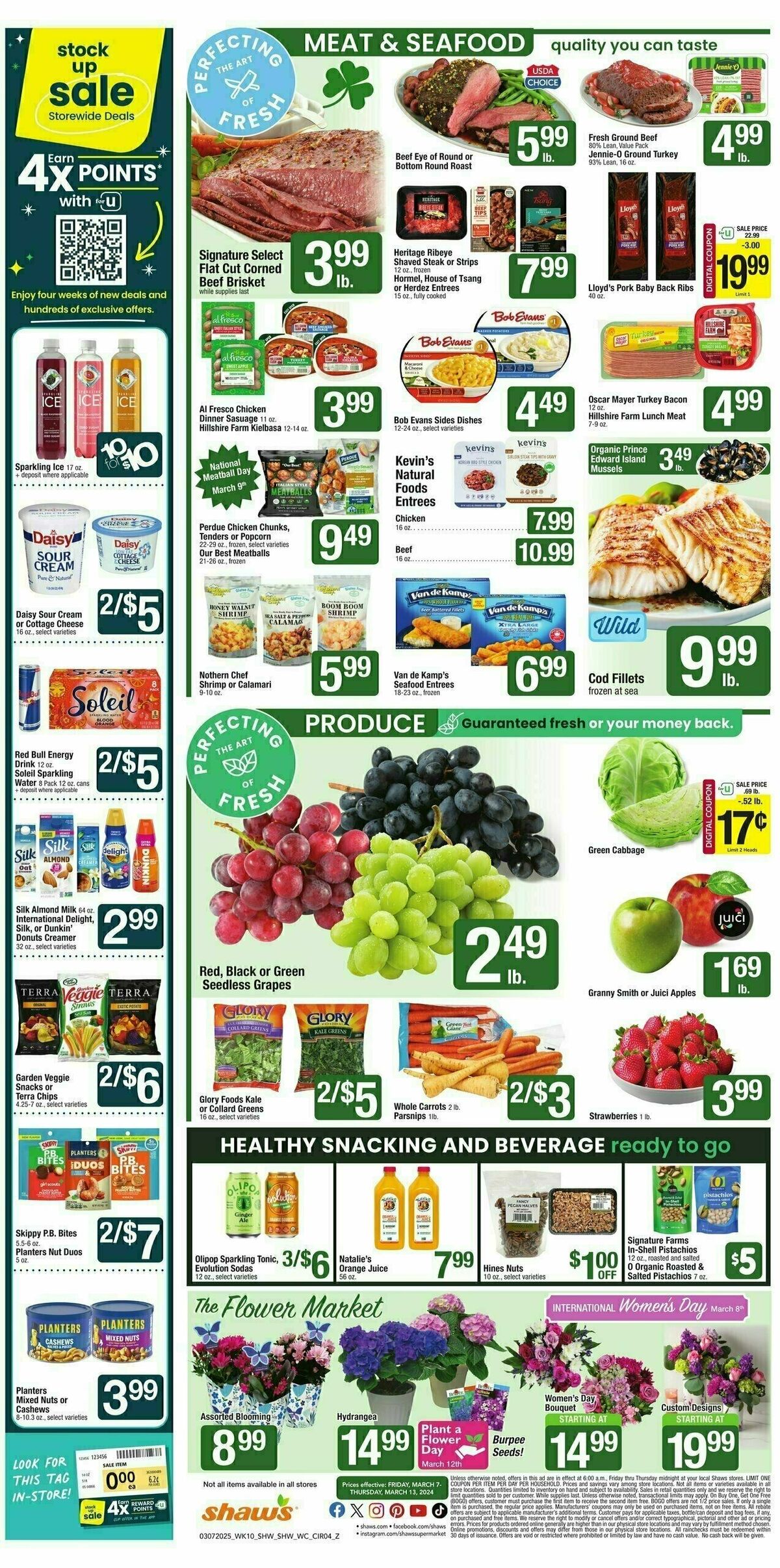 Shaw's Weekly Ad from March 7