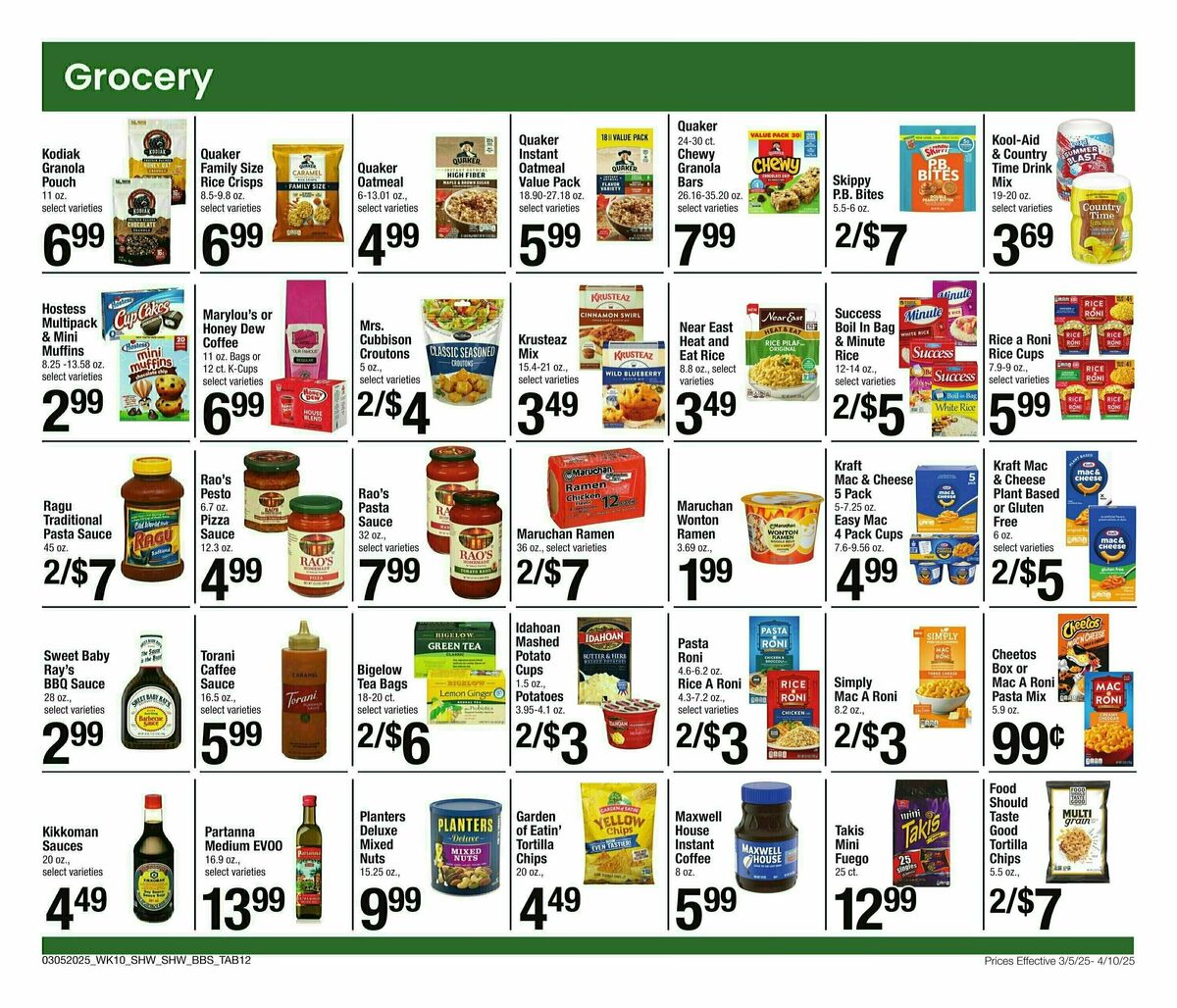 Shaw's Big Book of Savings Weekly Ad from March 5