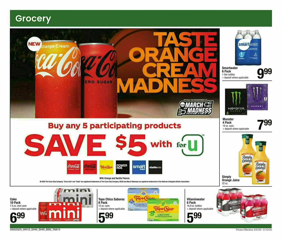Shaw's Big Book of Savings Weekly Ad from March 5