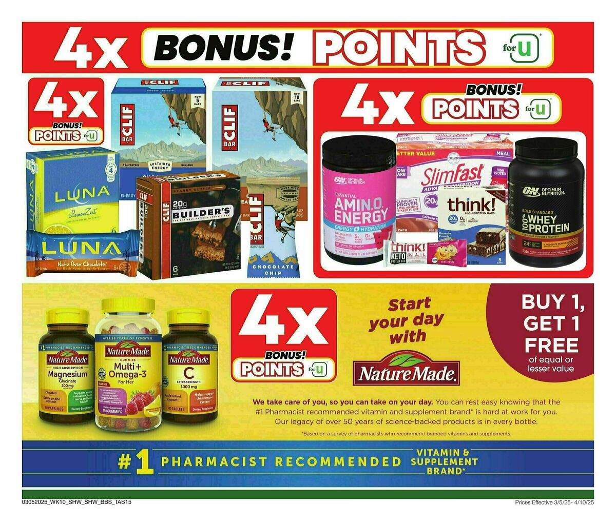Shaw's Big Book of Savings Weekly Ad from March 5