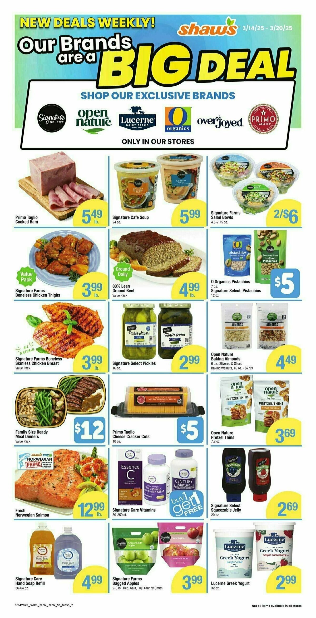 Shaw's Additional Savings Weekly Ad from March 14
