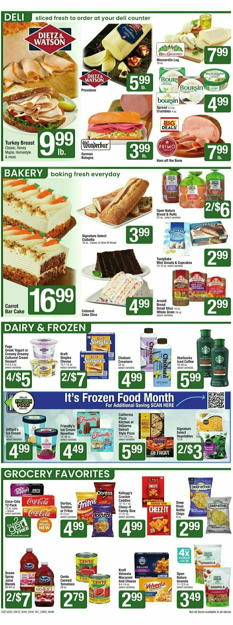Shaw's Weekly Ad from March 21