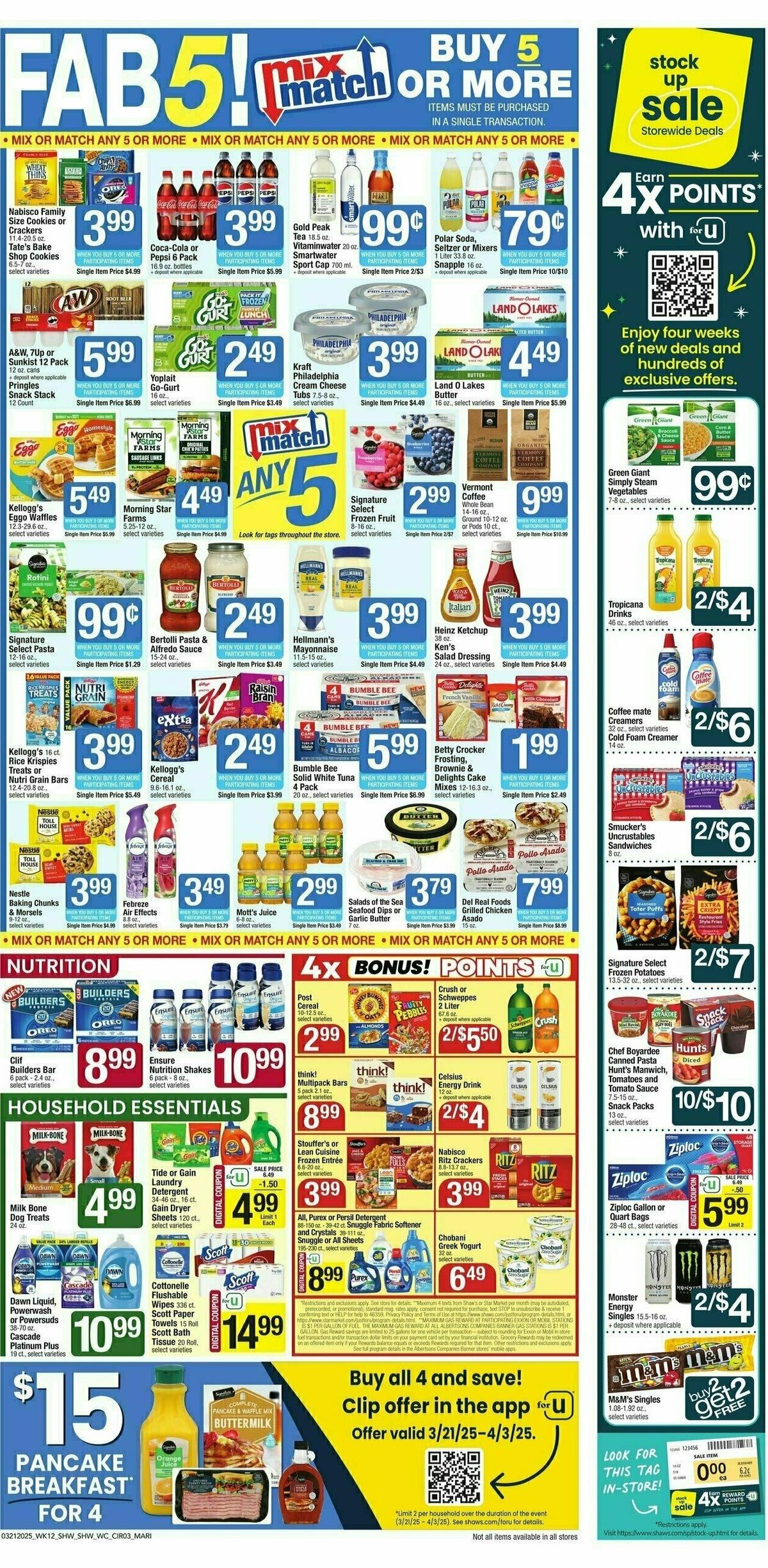 Shaw's Weekly Ad from March 21