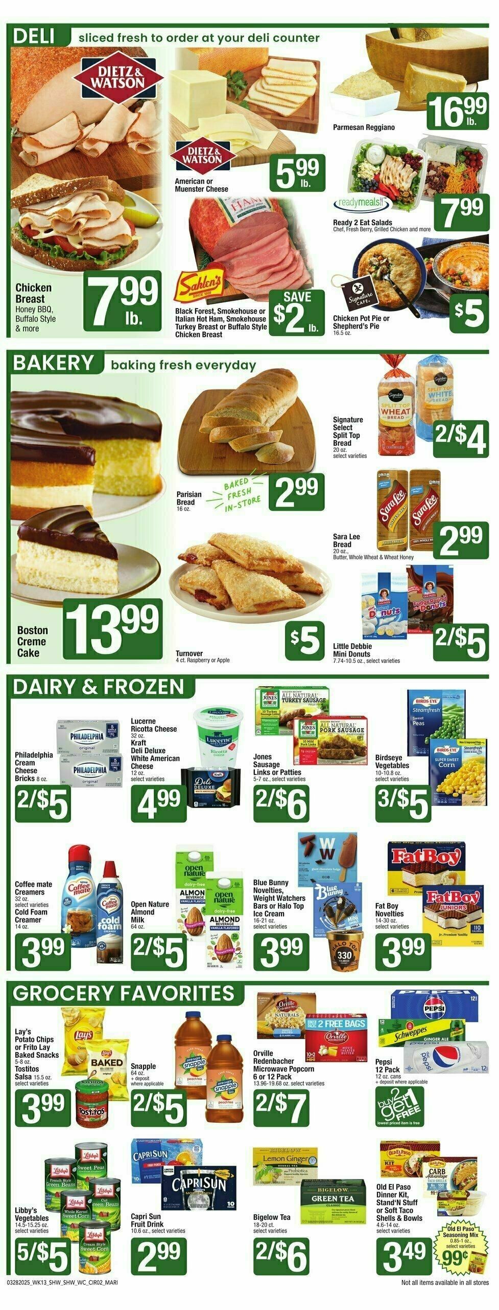 Shaw's Weekly Ad from March 28