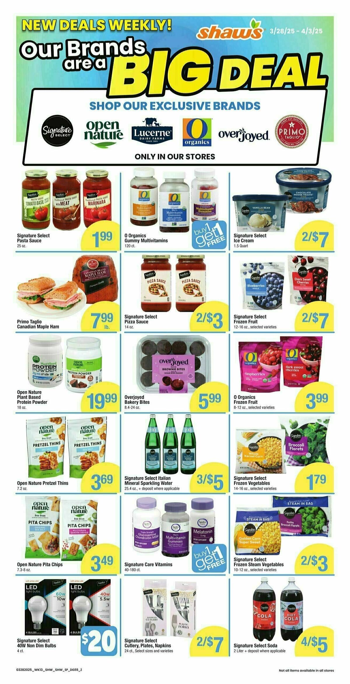 Shaw's Additional Savings Weekly Ad from March 28