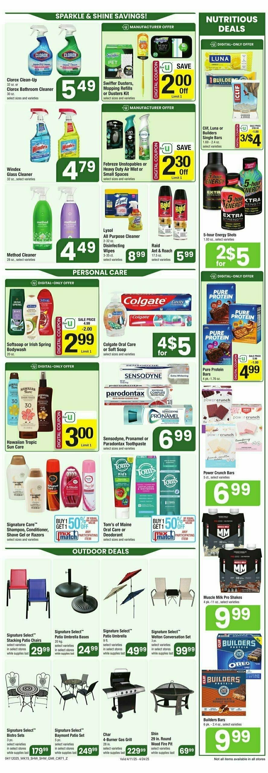 Shaw's Weekly Ad from April 11