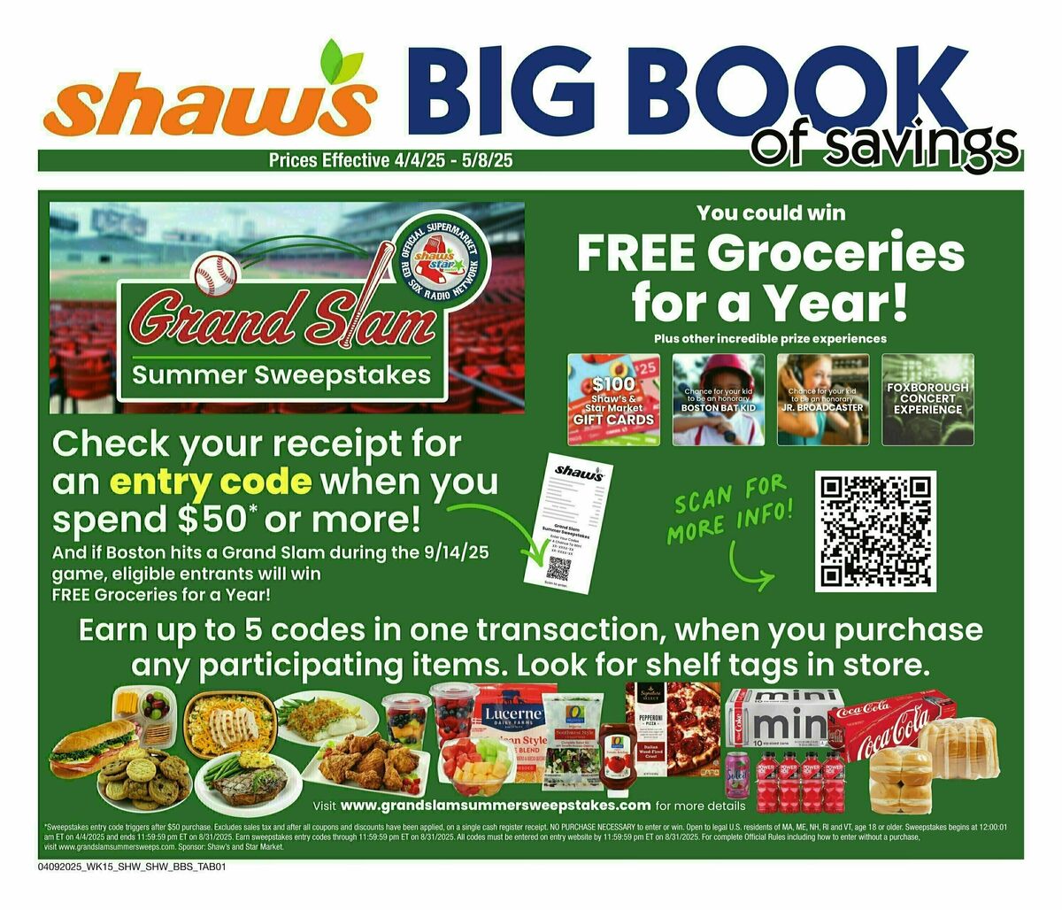 Shaw's Big Book of Savings Weekly Ad from April 4