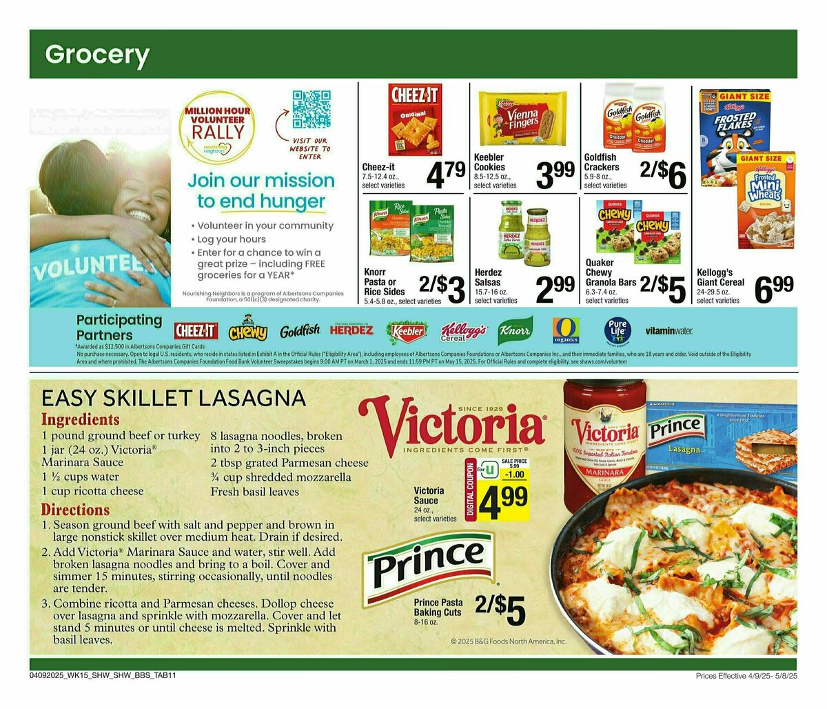 Shaw's Big Book of Savings Weekly Ad from April 4