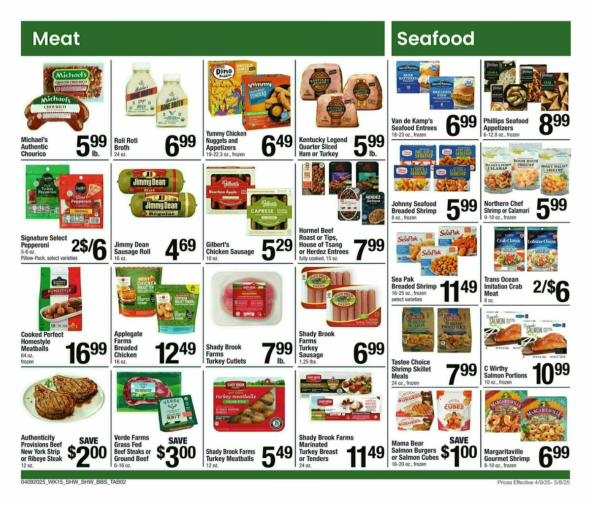 Shaw's Big Book of Savings Weekly Ad from April 4