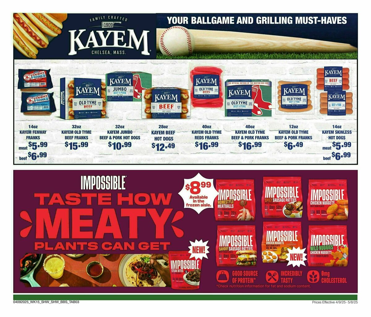 Shaw's Big Book of Savings Weekly Ad from April 4