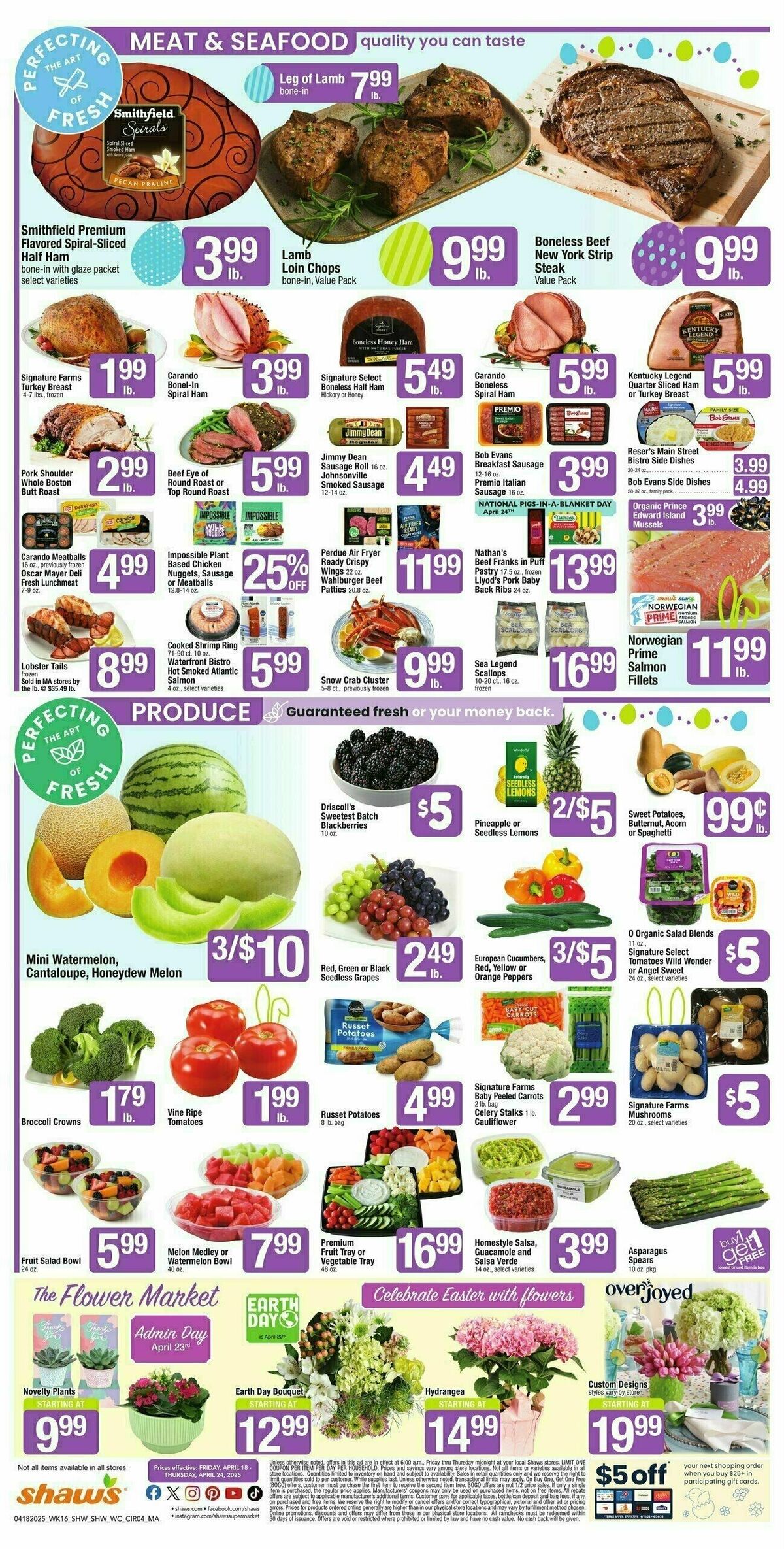 Shaw's Weekly Ad from April 18