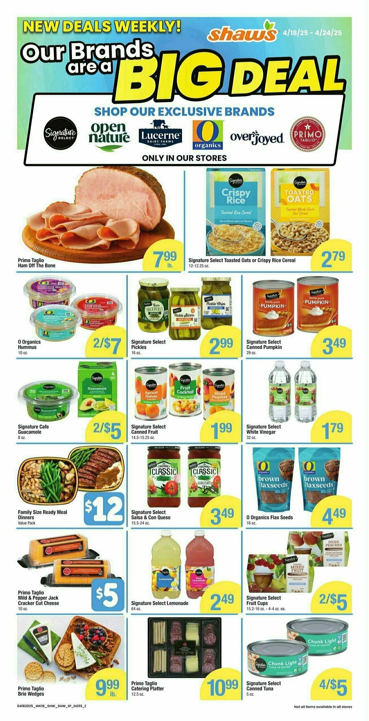 Shaw's Additional Savings Weekly Ad from April 18