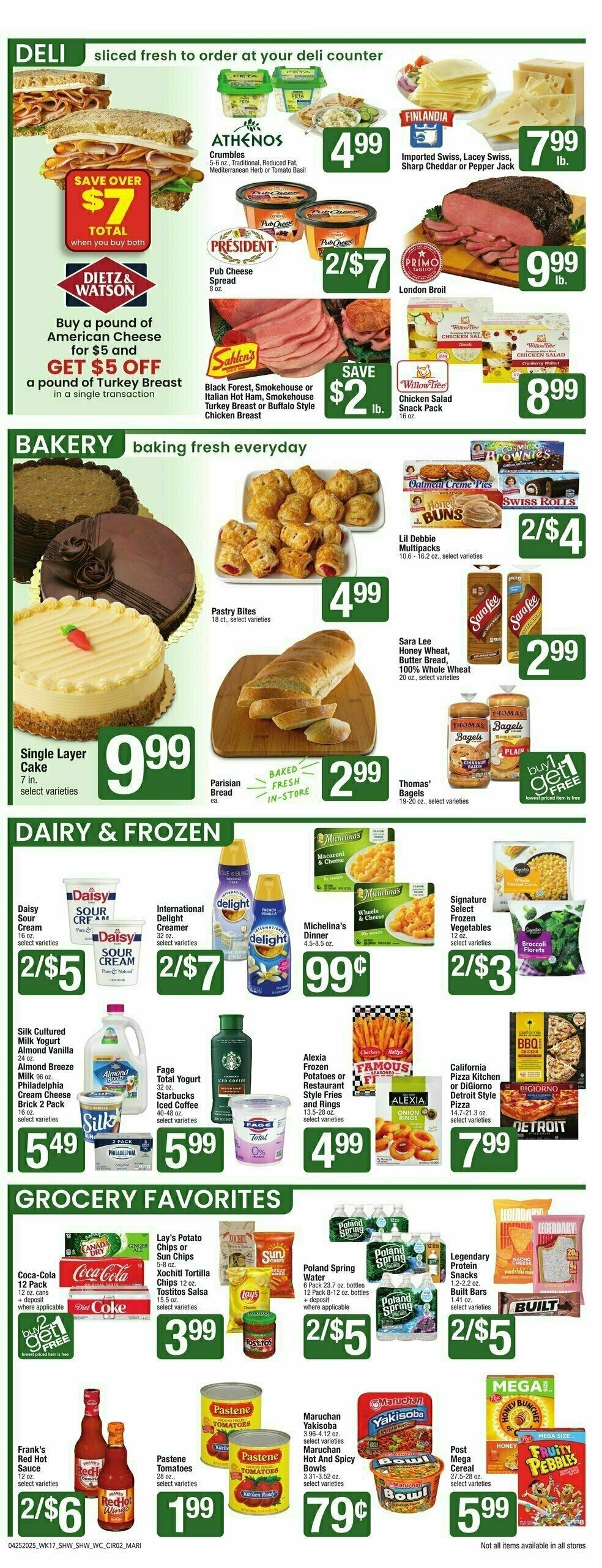 Shaw's Weekly Ad from April 25