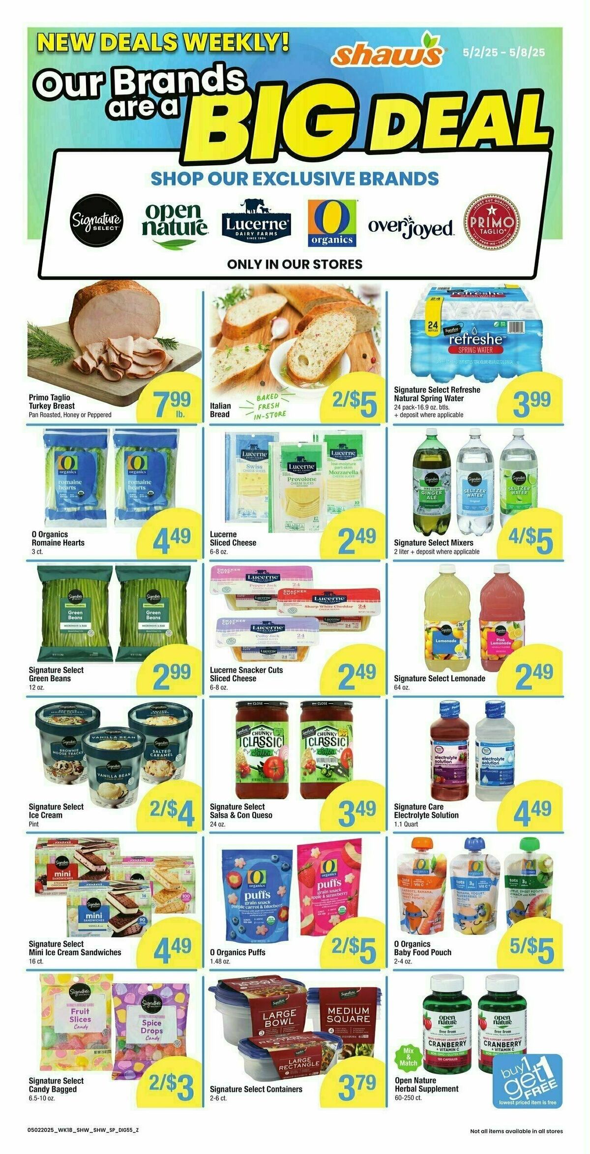 Shaw's Additional Savings Weekly Ad from May 2