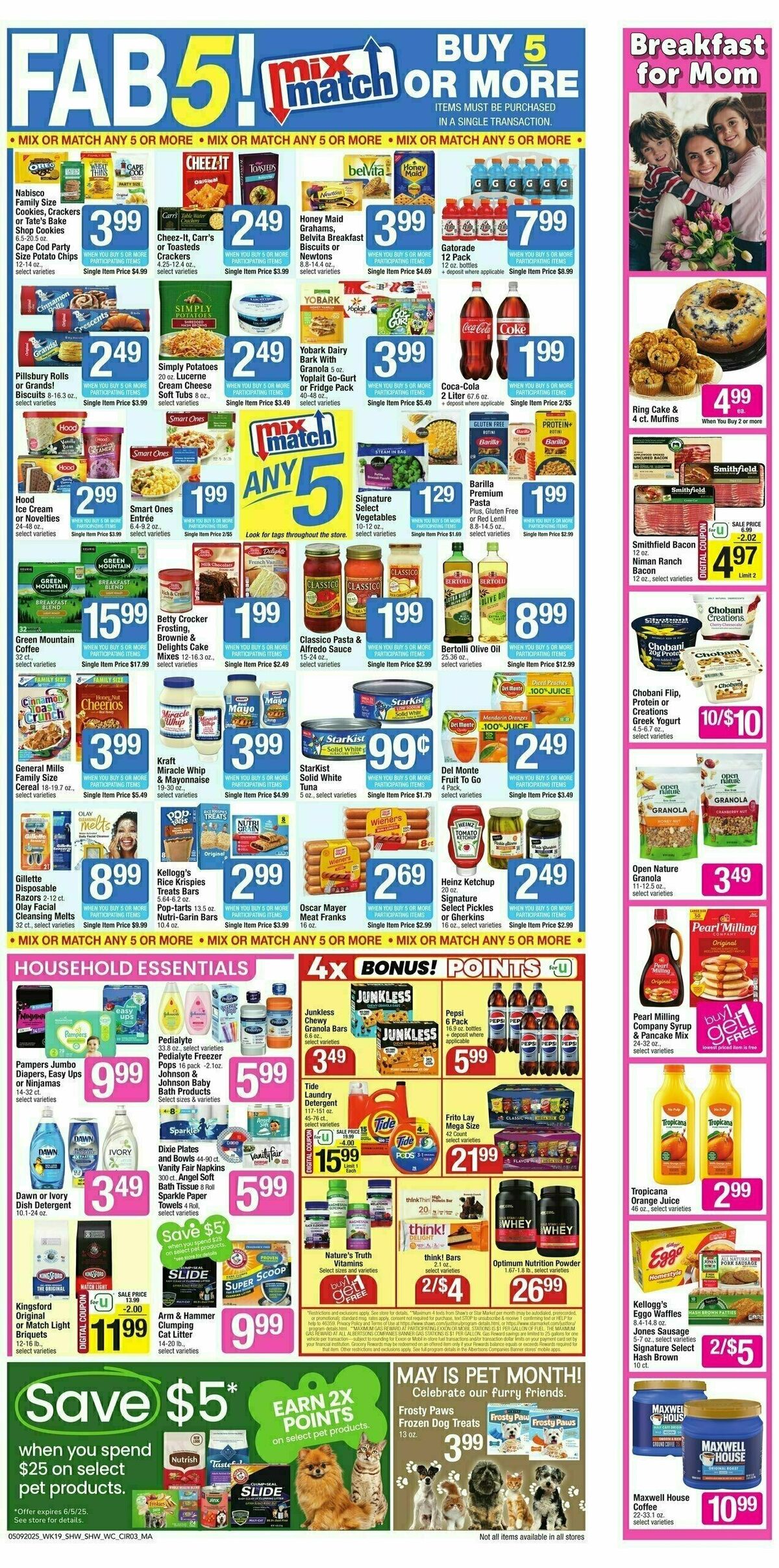 Shaw's Weekly Ad from May 9