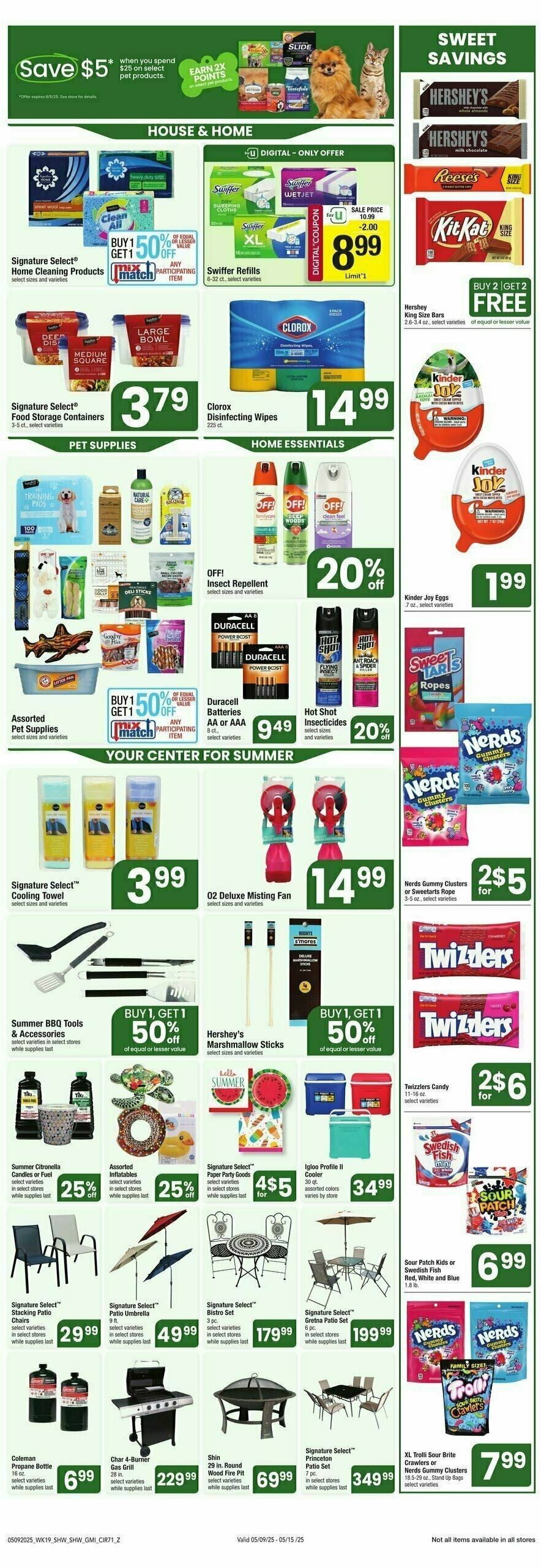 Shaw's Weekly Ad from May 9