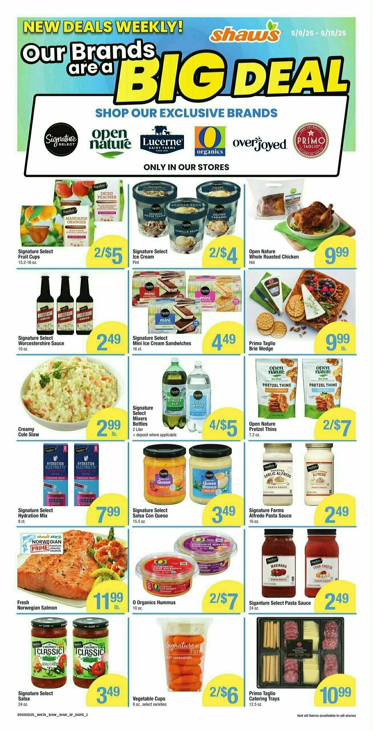 Shaw's Additional Savings Weekly Ad from May 9