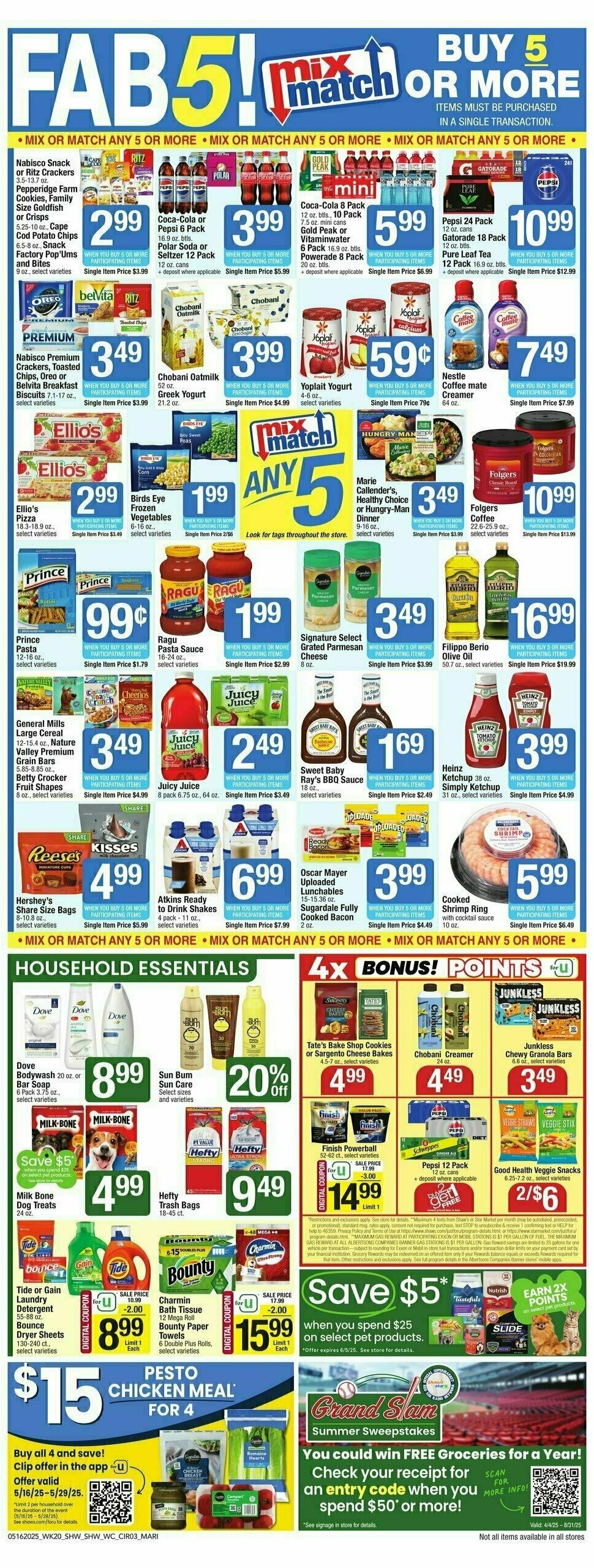 Shaw's Weekly Ad from May 16