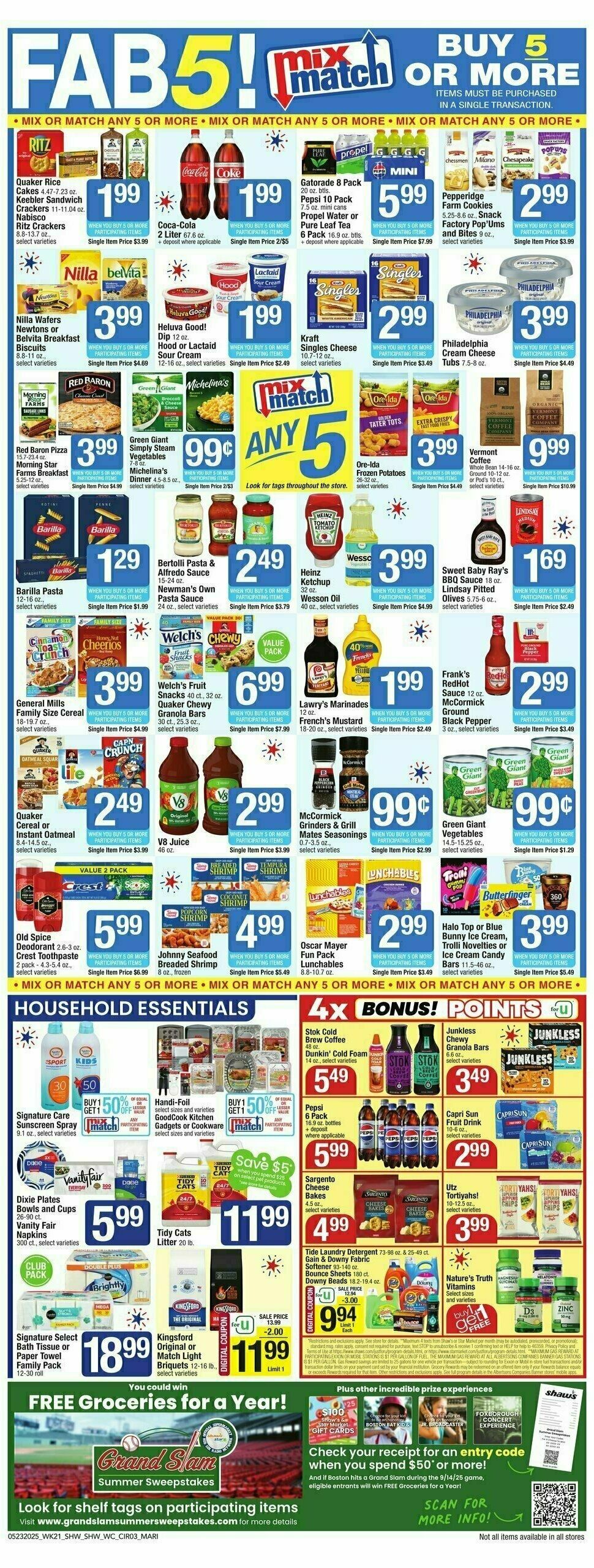 Shaw's Weekly Ad from May 23