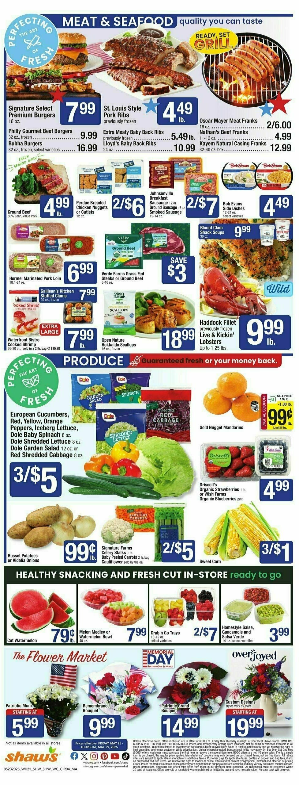 Shaw's Weekly Ad from May 23