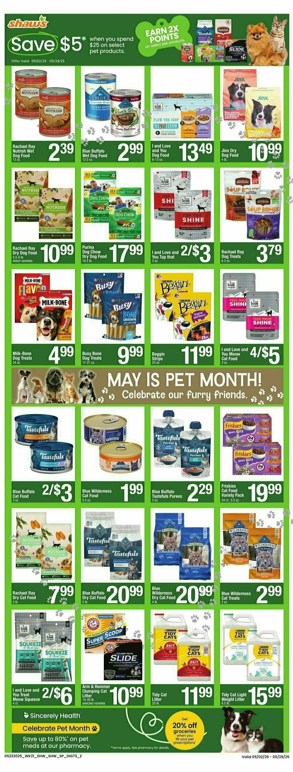 Shaw's Weekly Ad from May 23
