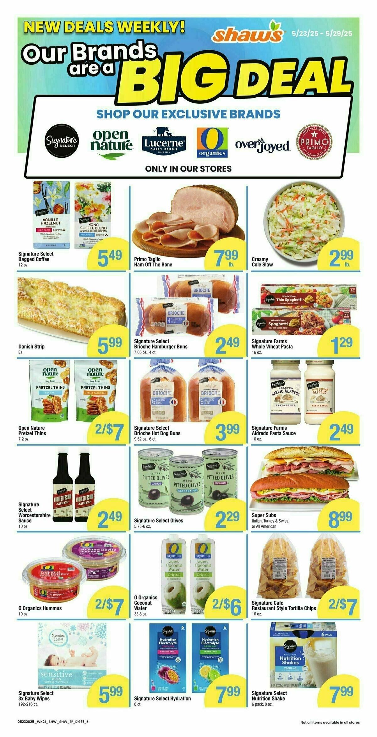 Shaw's Additional Savings Weekly Ad from May 23