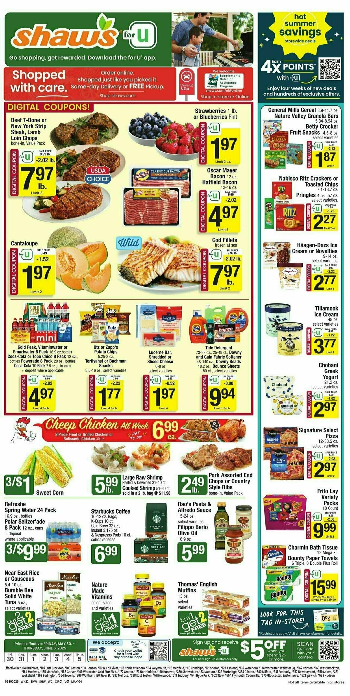 Shaw's Weekly Ad from May 30