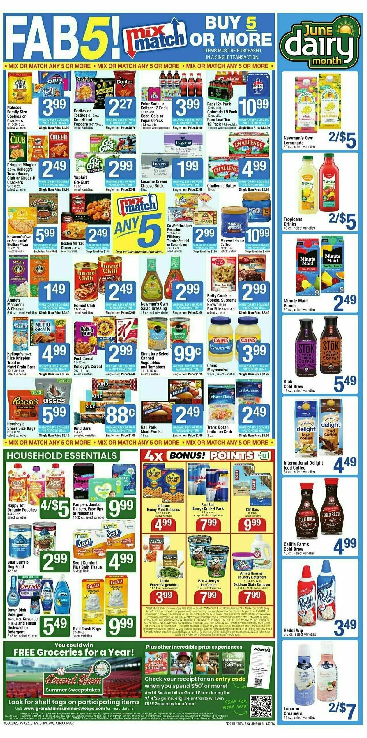 Shaw's Weekly Ad from May 30